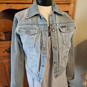 Vintage Wash Lucky Brand Denim Jacket